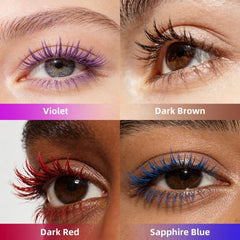 RUOYILIN Lengthening Tubing Mascara waterproof wear test close-up