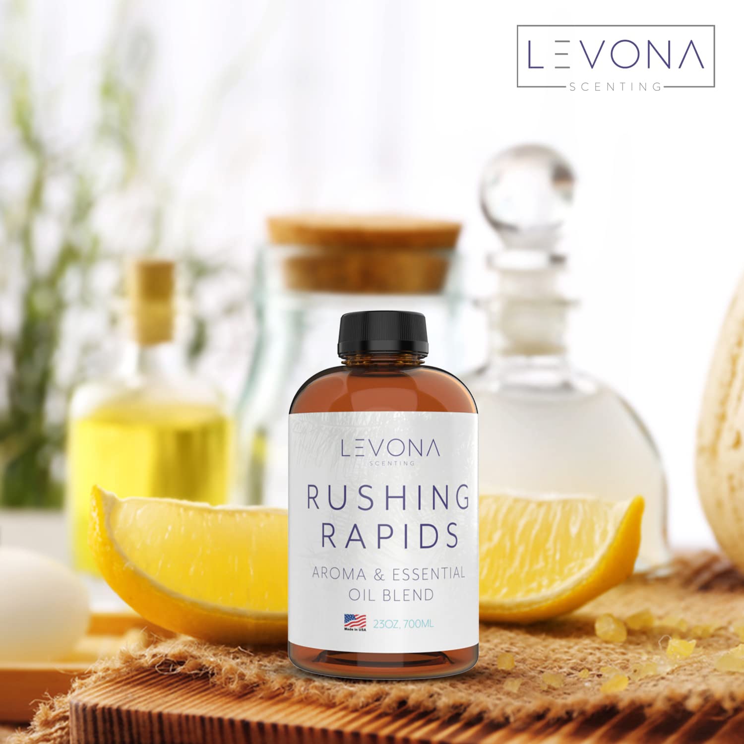 Gift-ready packaging for Rushing Rapids Levona Scent