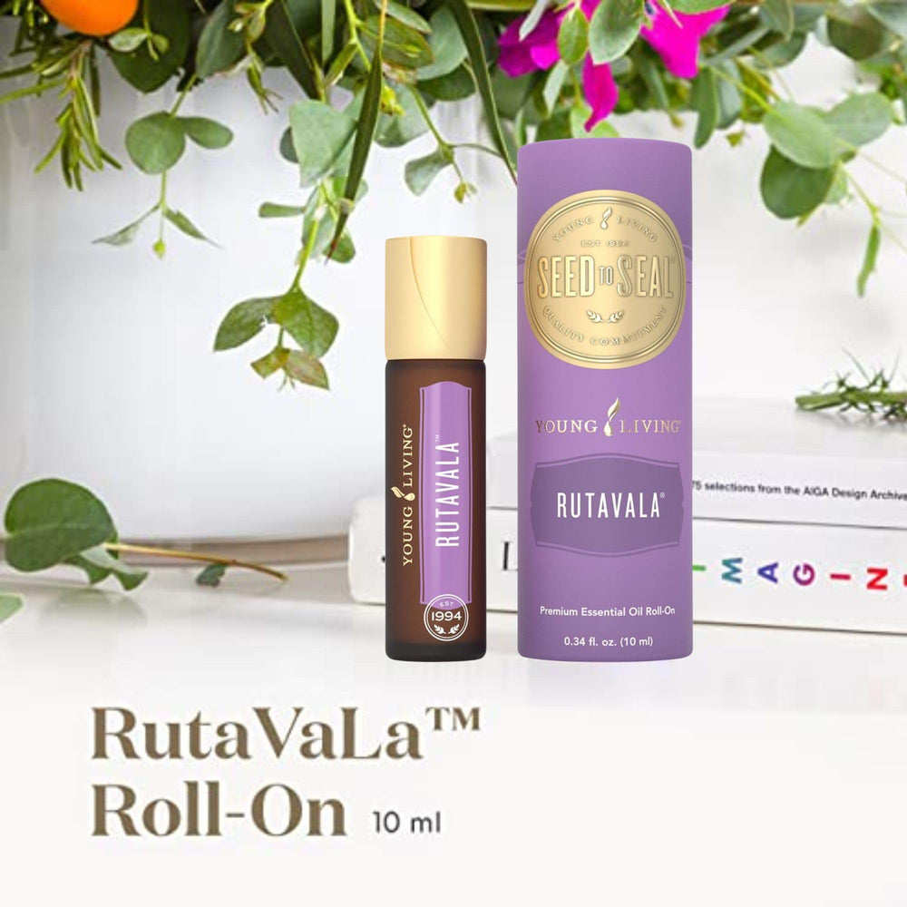 Rutavala roll-on rollerball close-up for precise application.