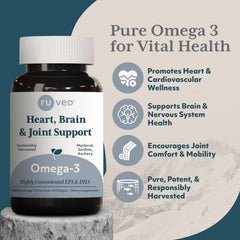 Nutrition label showing 1000mg per capsule and EPA/DHA