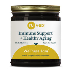 Jar of ruved Wellness Jam 10.6 oz with label