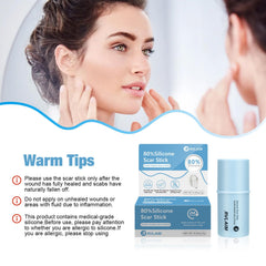 Rvlaim Silicone Scar Stick quick absorption into skin