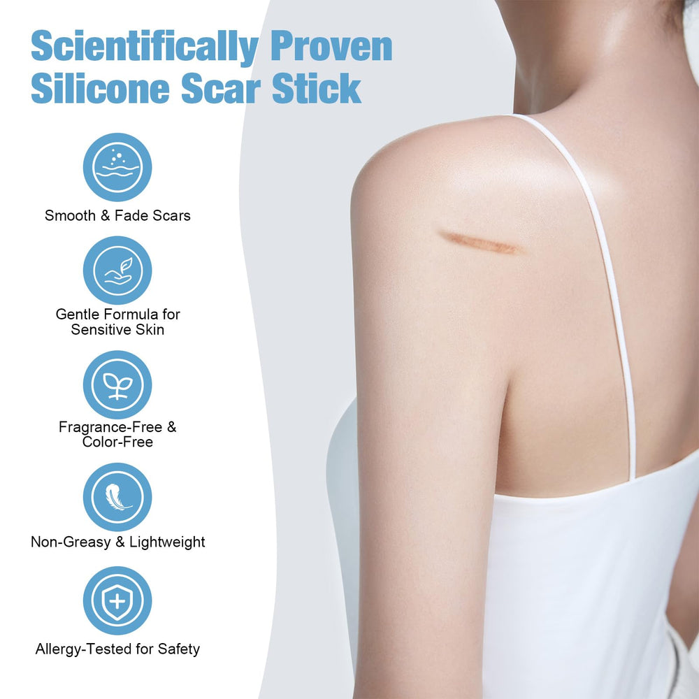 Rvlaim Silicone Scar Stick for stretch marks improvement