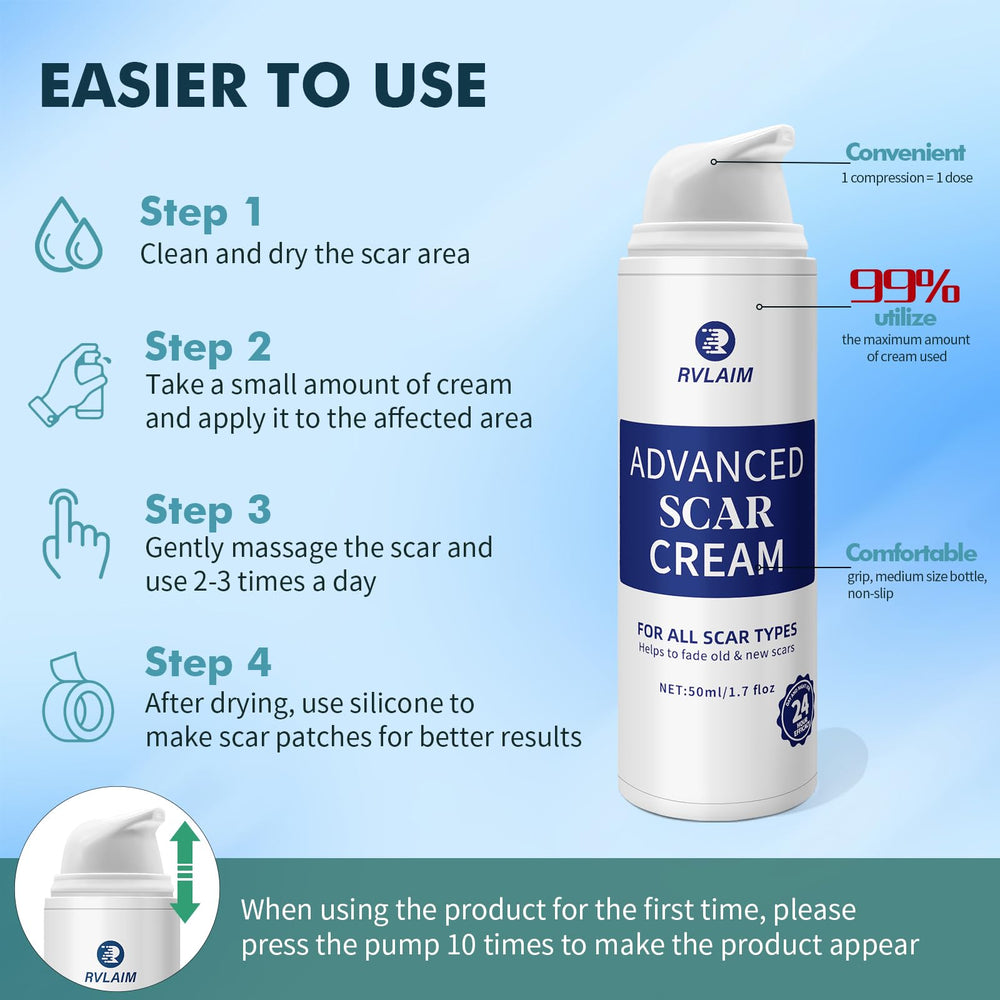 Rvlaim sun-protection-scar-gel illustrating built-in sun protection for exposed scars.