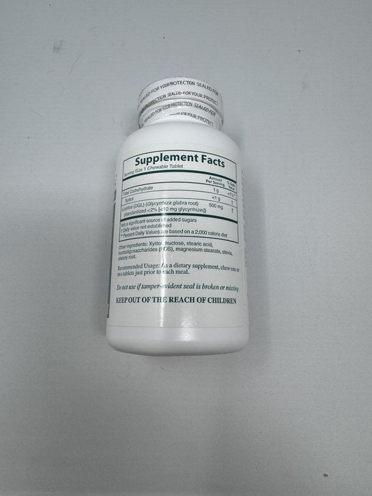 Rx Vitamins DGL Licorice 500 mg packaging - 90 tablets