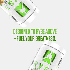 RYSE BCAA EAA Powder packaging highlighting sugar-free formula