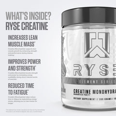 Unflavored creatine powder pouring from scoop