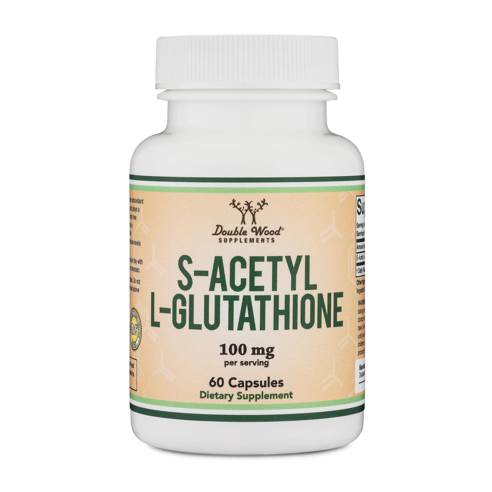S-Acetyl L-Glutathione 100mg capsules – 60 count bottle
