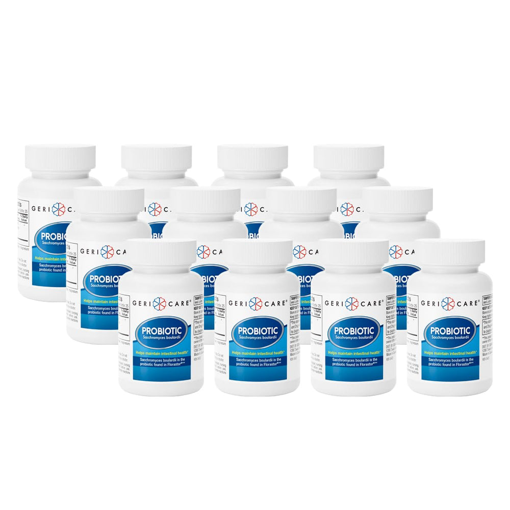 Saccharomyces boulardii probiotic 500 mg bottle hero image