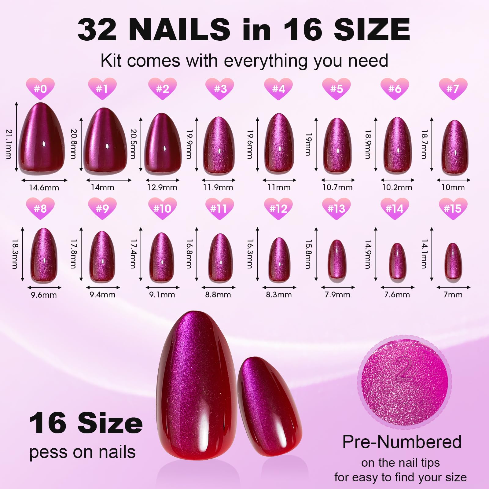 Reusable nail tips by S.T. Friends for extended wear