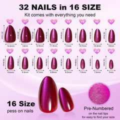 Reusable nail tips by S.T. Friends for extended wear