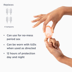 Saalt Disc wear-all-day depiction highlights reliable protection for sleep and workouts.
