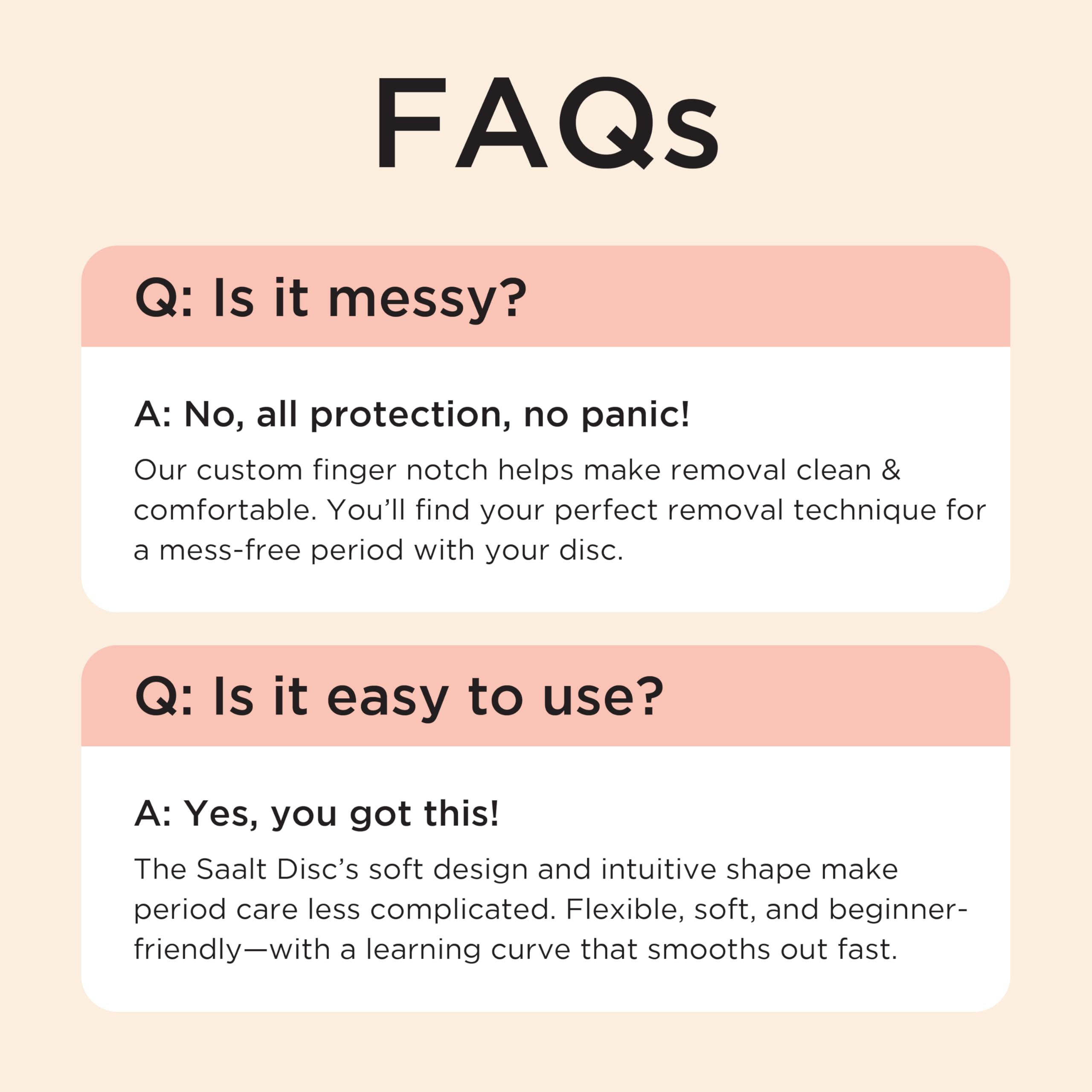 Saalt menstrual disc duo usa-made badge signals high-quality manufacturing in the USA
