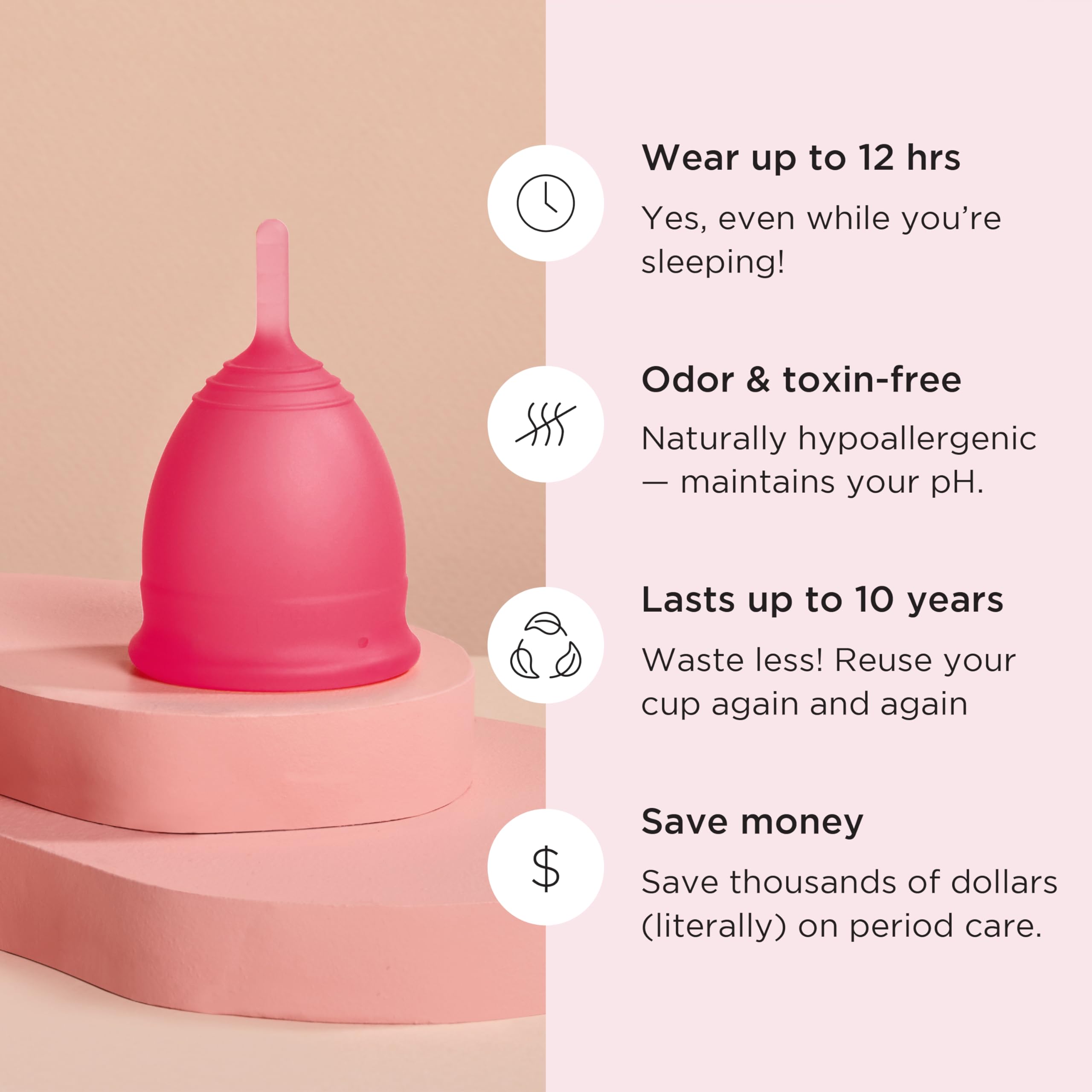 Saalt USA-made silicone emphasizes domestic quality and ethical manufacturing.