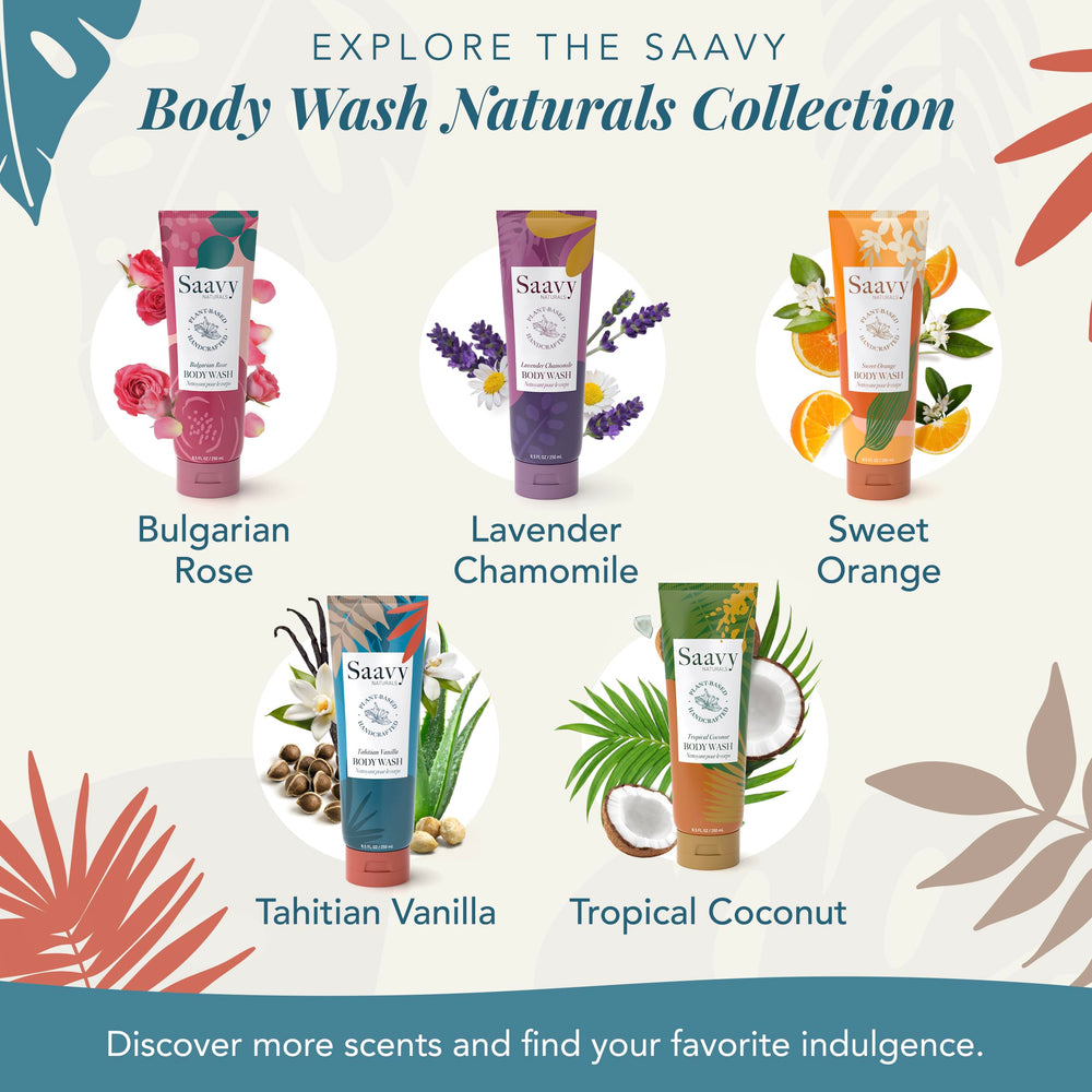 Tahiti vanilla fragrance note showcased, evoking a calming aroma