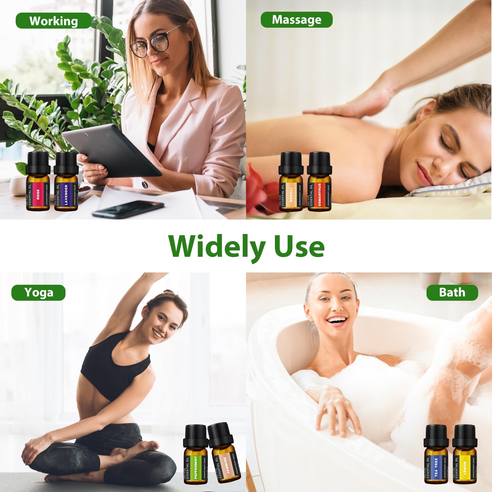 Eucalyptus essential oil bottle (5ml) from SACATR set