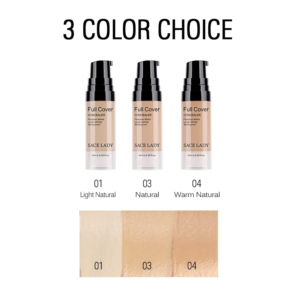 SACE LADY blendable concealer ideal with sponge for seamless application.