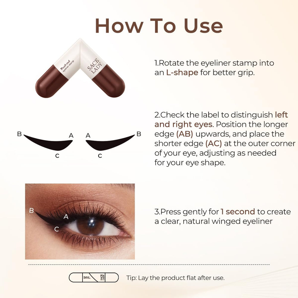 SACE LADY gift-ready packaging for makeup lovers.