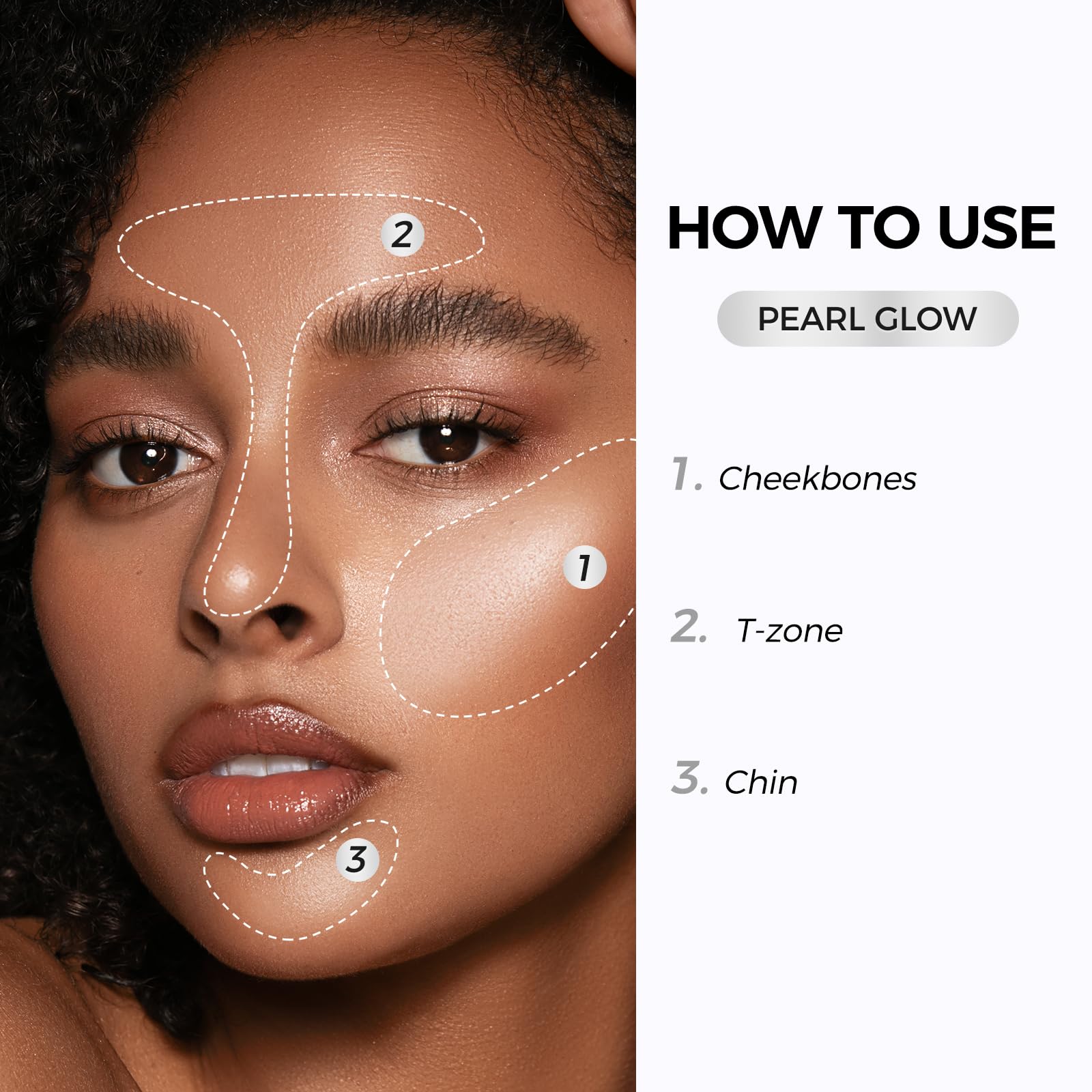 SACE LADY portable highlighter for on-the-go glow on cheeks or lips