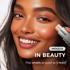 SACE LADY highlighter stick creates precise definition on cheeks and brow bone
