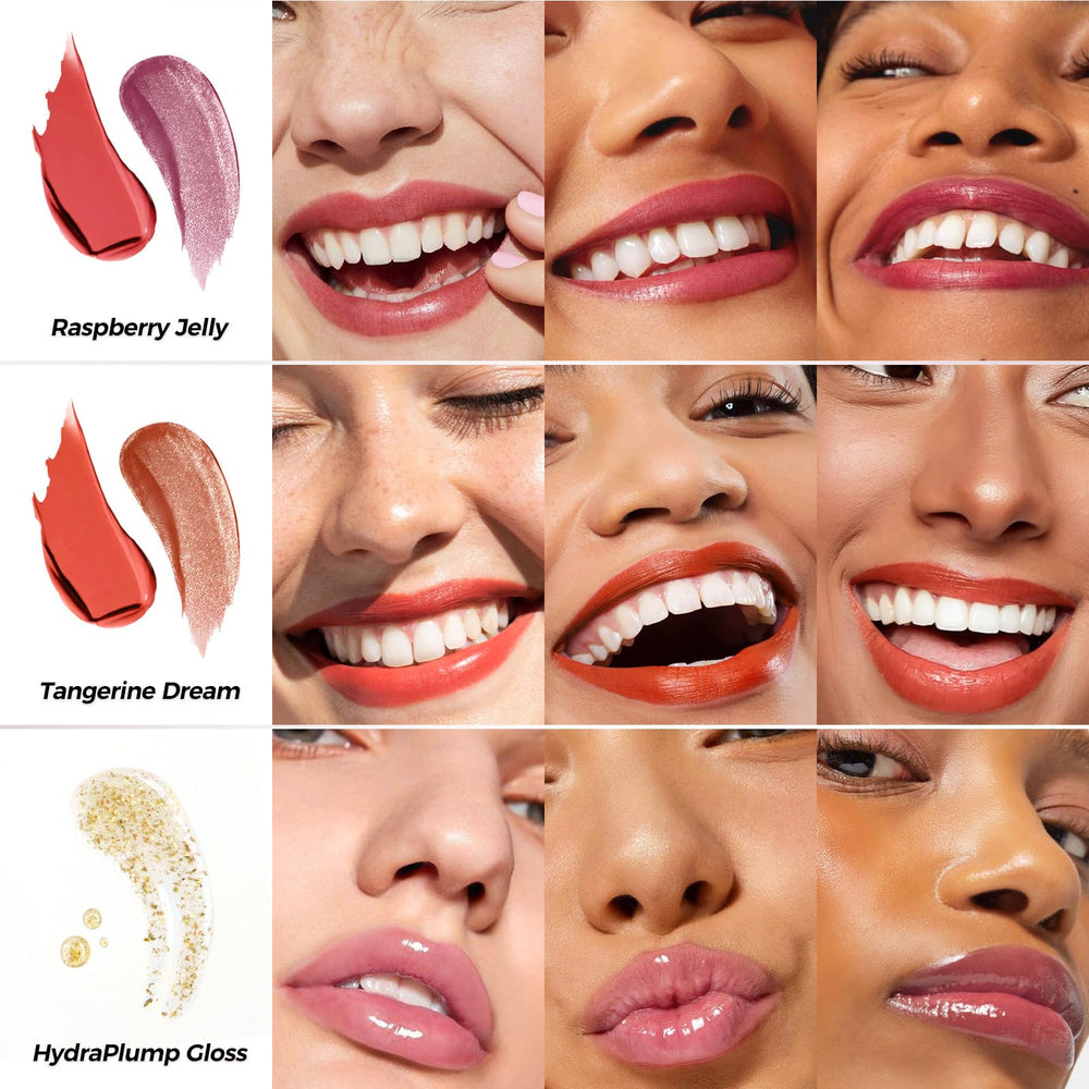 SACE LADY waterproof, transfer-proof lips provide high color payoff