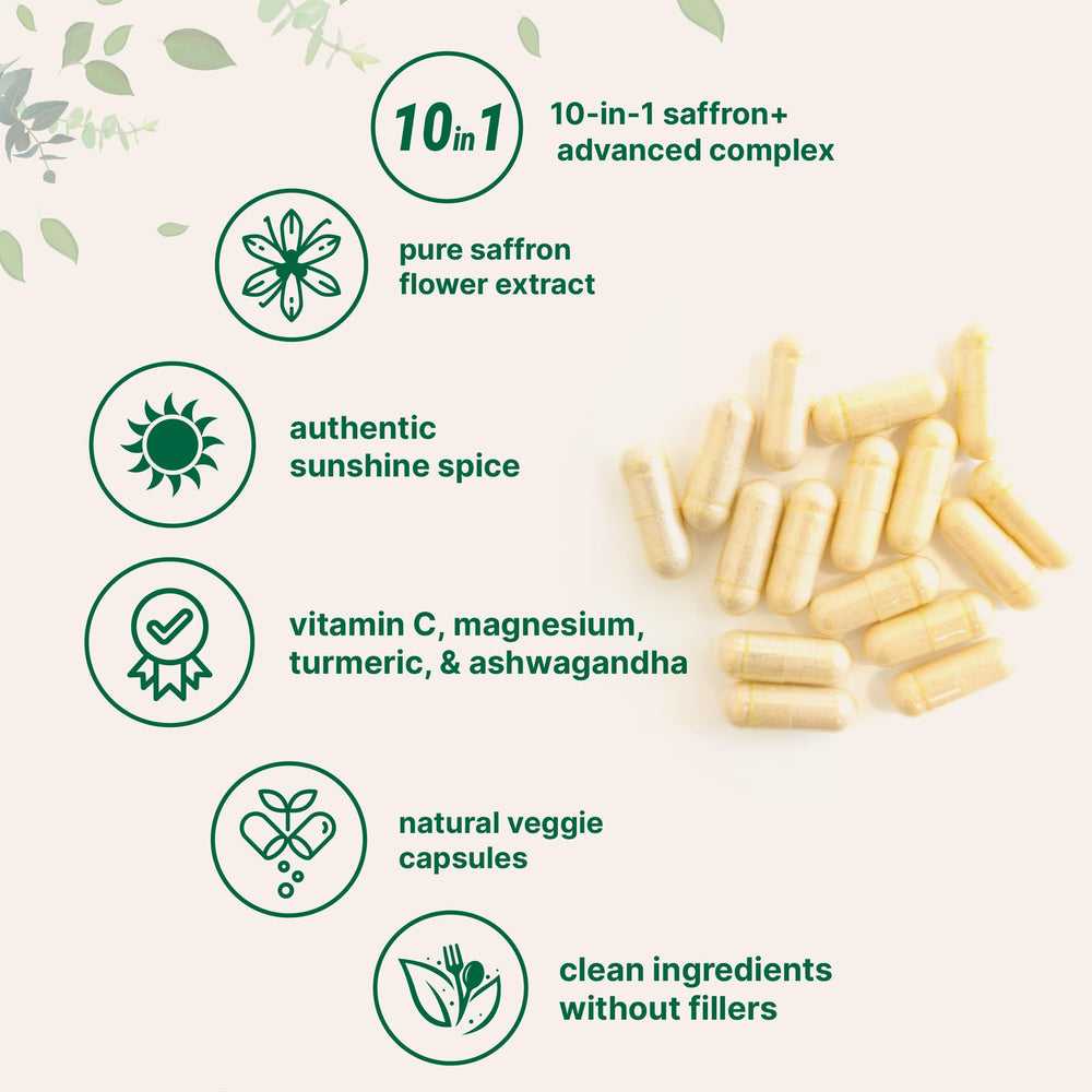 Mood and energy support blend with adaptogens and nootropics