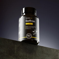 60-day supply packaging for saffron extract capsules
