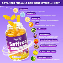 Gummies with St. John's Wort, Rhodiola Rosea, Ashwagandha and Lemon Balm blend