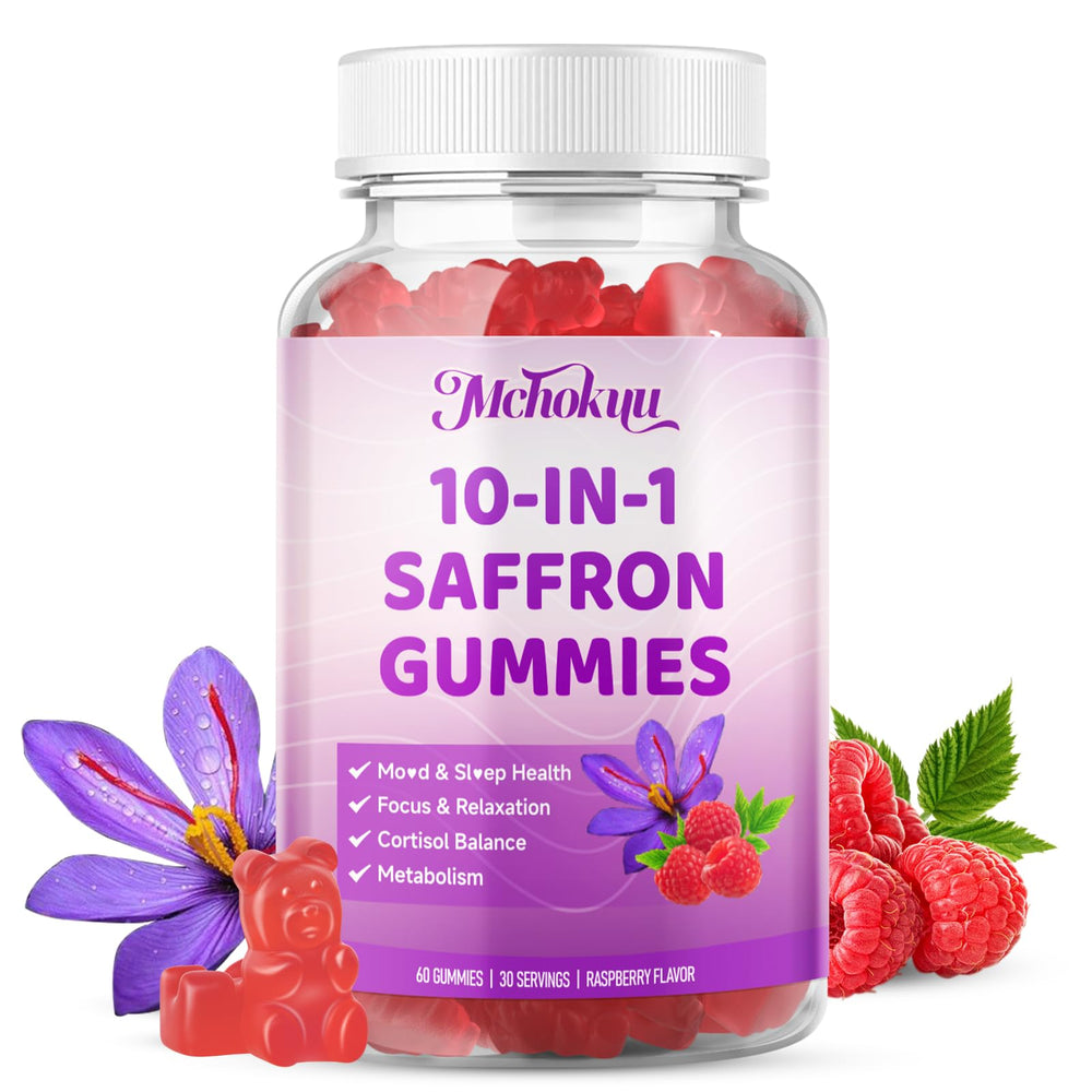 Gummies promoting vision, focus and sleep support.