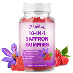 Gummies promoting vision, focus and sleep support.