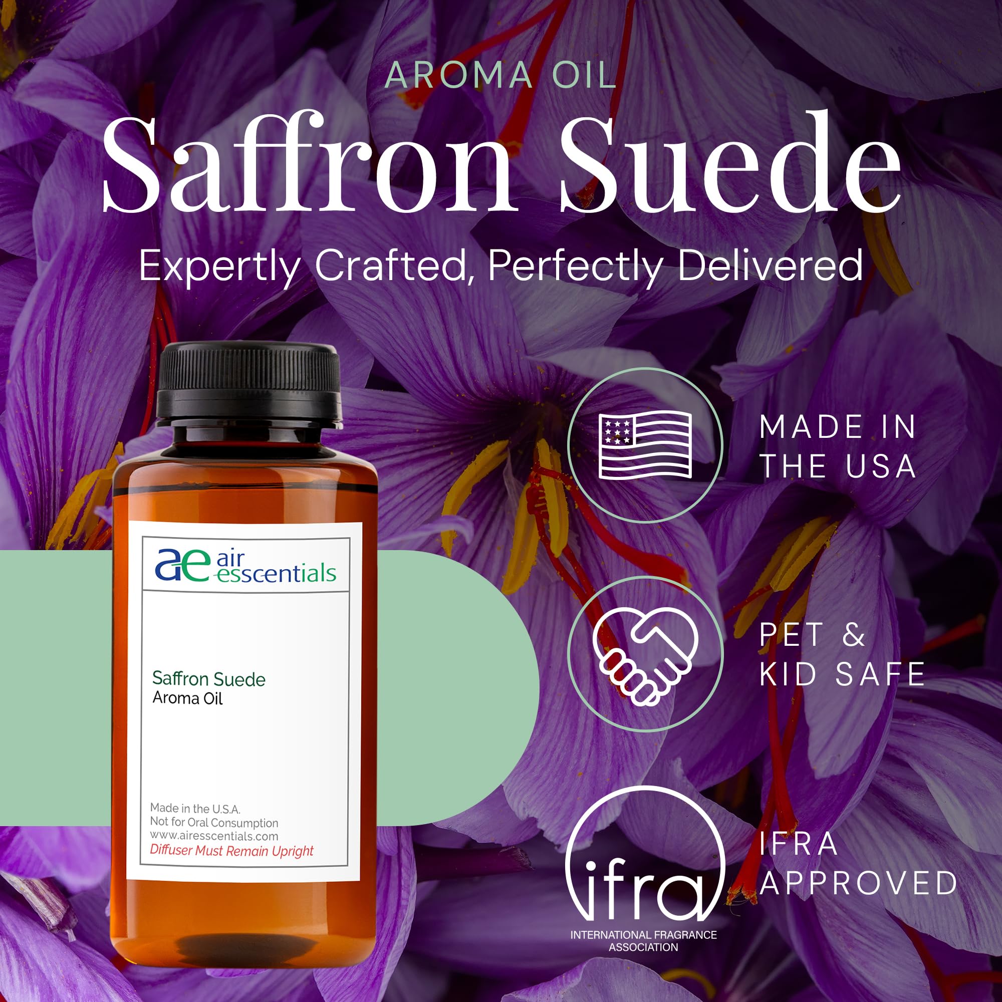 Diffuser usage with Saffron Suede aroma oil