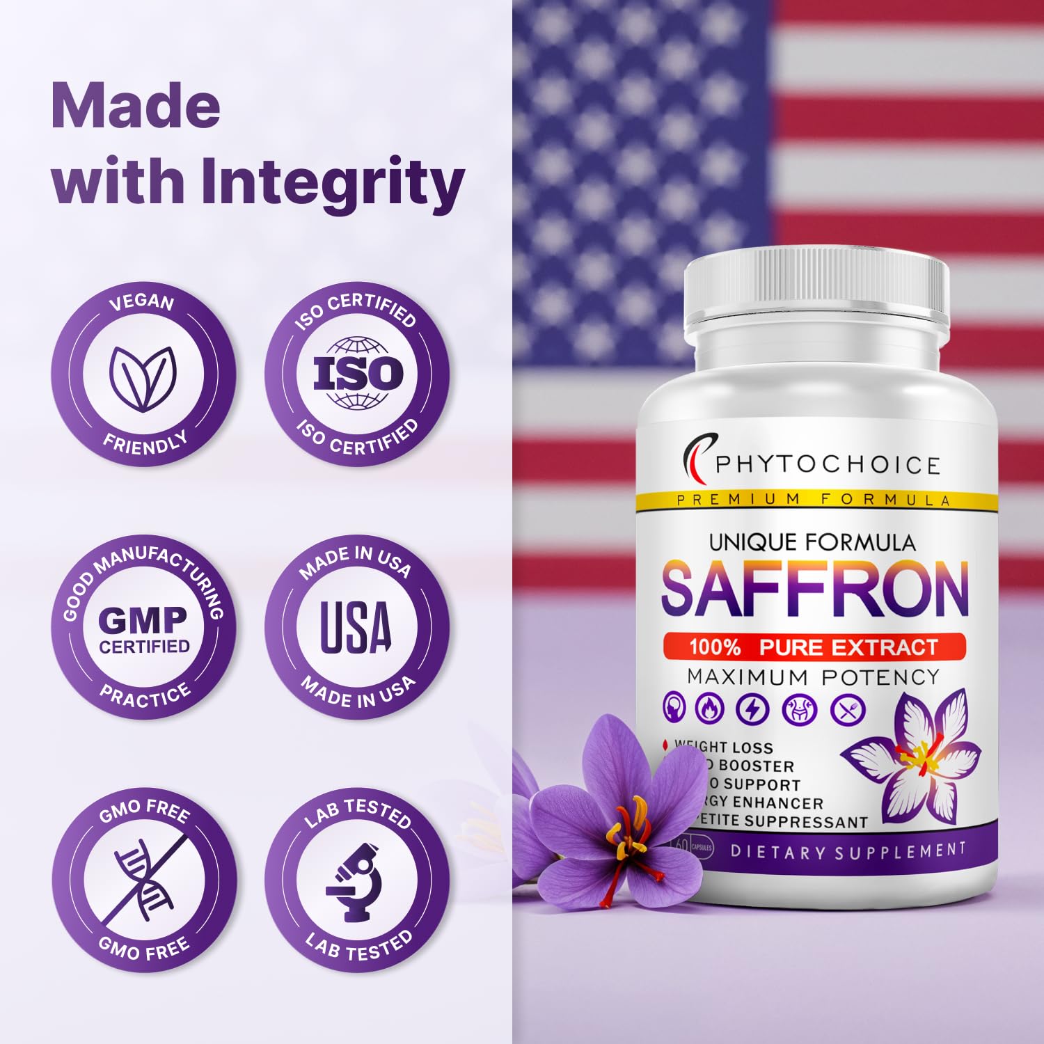 Circulation and heart vitality concept with saffron imagery