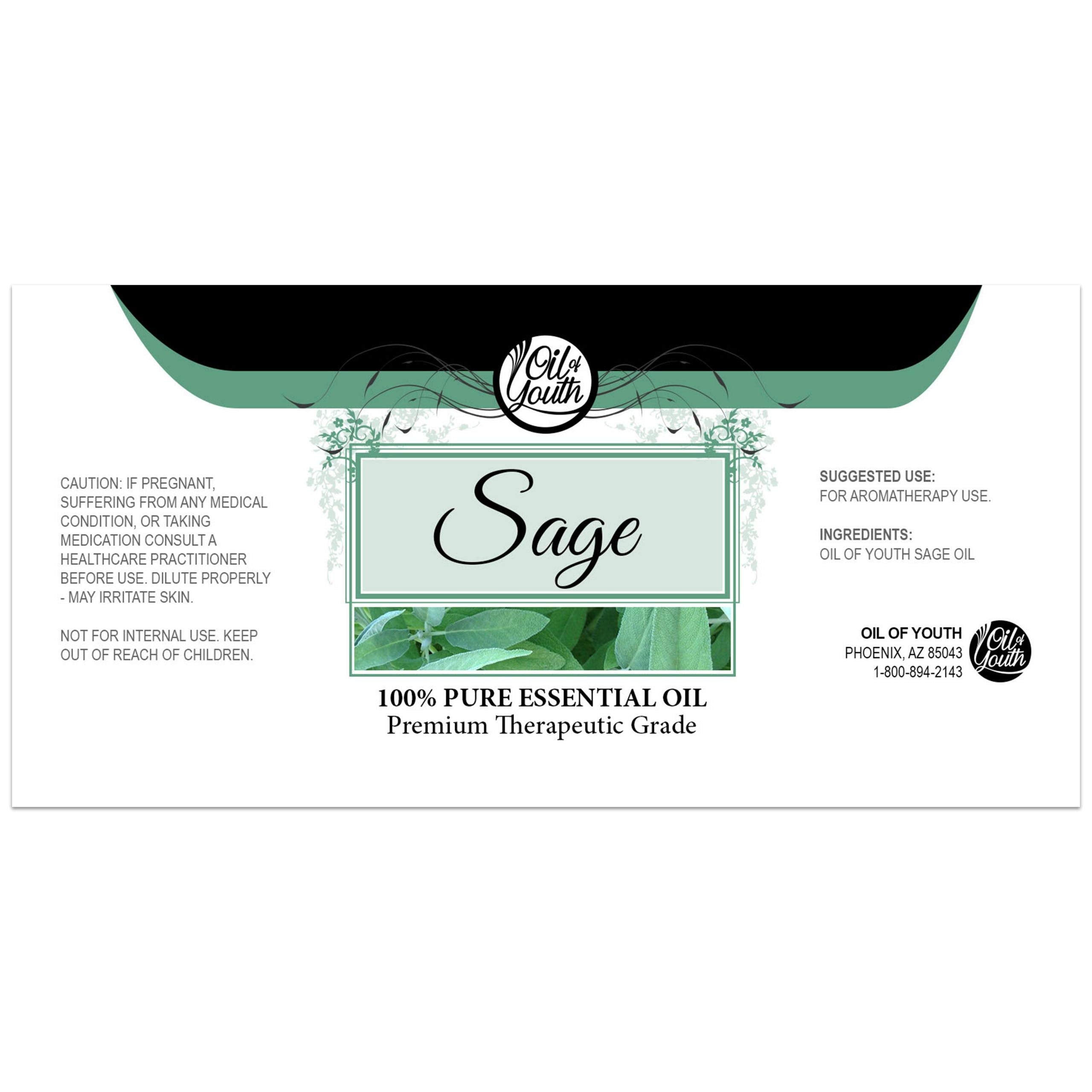 Sage essential oil diffuser blend aroma