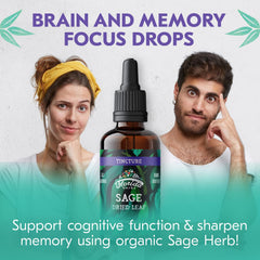 Ingredients: sage leaf, purified water, vegetable glycerin