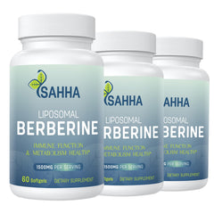 Hero image for Sahha Liposomal Berberine HCL 1500mg 3-pack