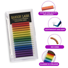 Saigon Lash enhanced adhesion supports clean bonding and longer retention.
