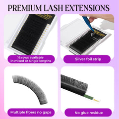 SAIGON LASH volume and classic lashes for versatile lash artistry.