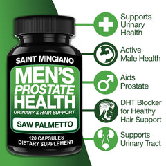 Saint Mingiano Saw Palmetto capsules
