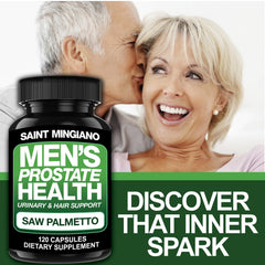 Hair health concept with Saint Mingiano branding
