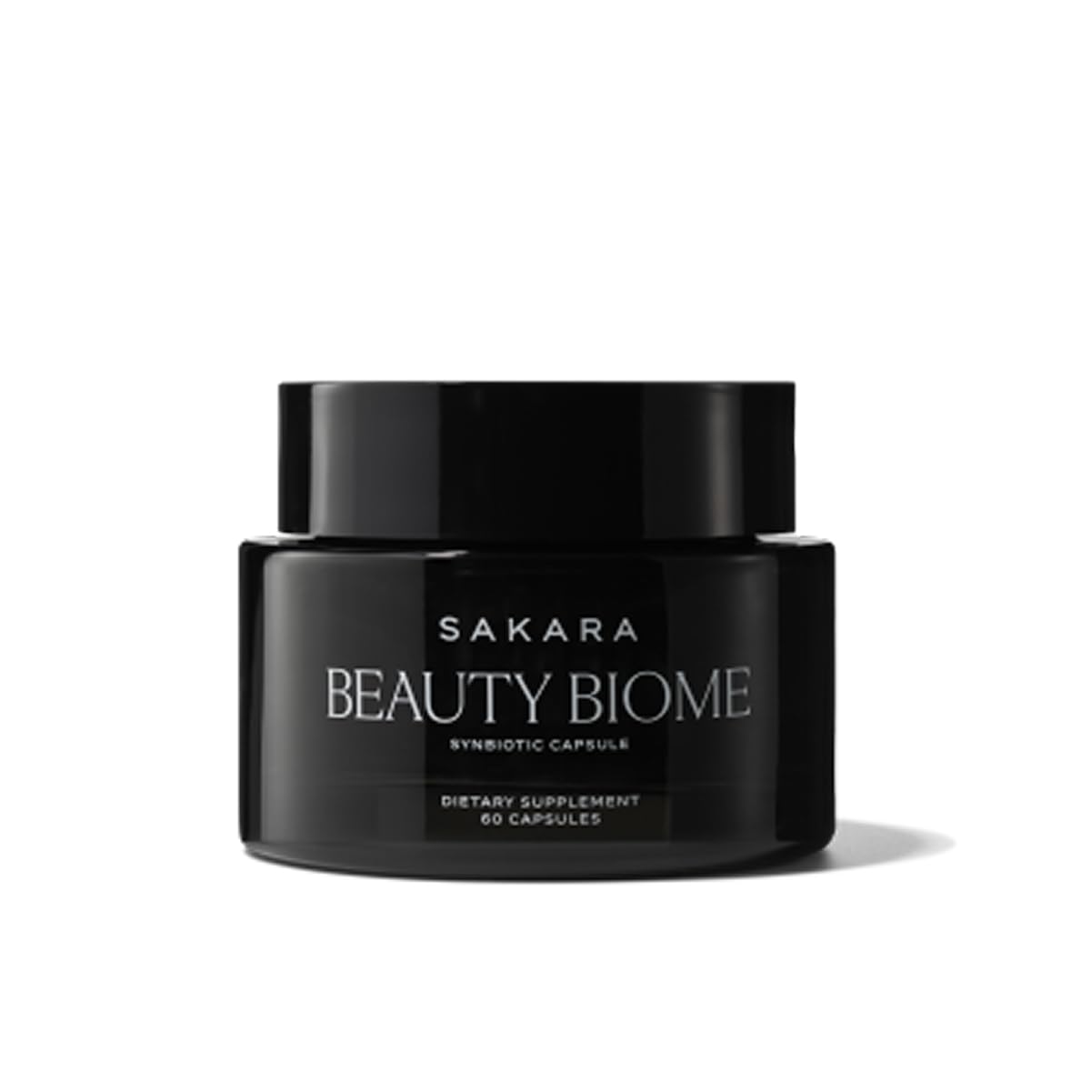 Packaging of SAKARA Beauty Biome with bottle