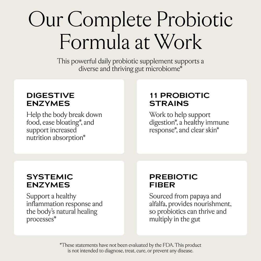 Capsule and water glass ready to take a probiotic