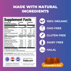 2% Thymoquinone concentration label on packaging
