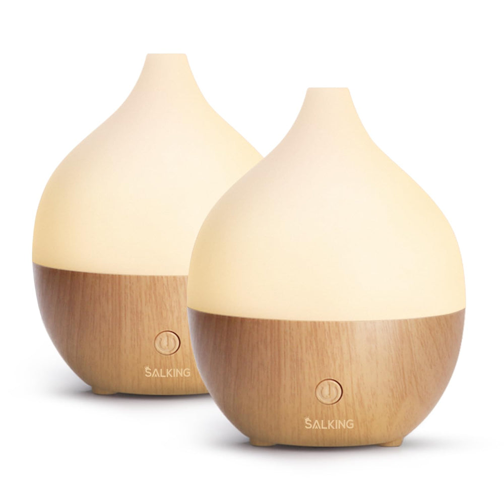 Two SAL KING 100ml essential oil diffusers in a compact set
