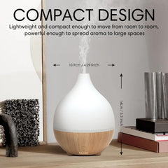Close-up of SAL KING 100ml diffuser showing mist