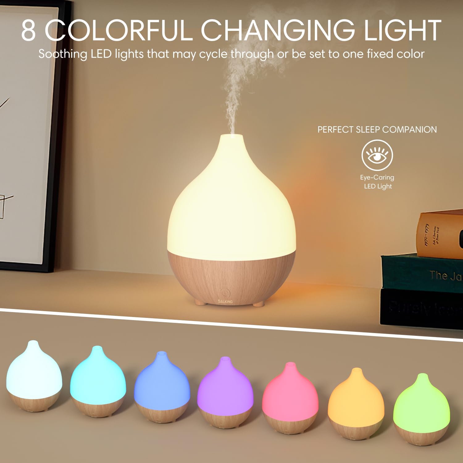 SAL KING diffusers placed in a modern living space
