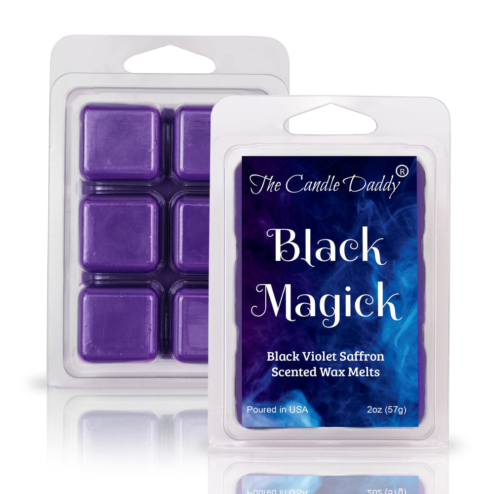 Black Magick Black Violet Saffron wax melt