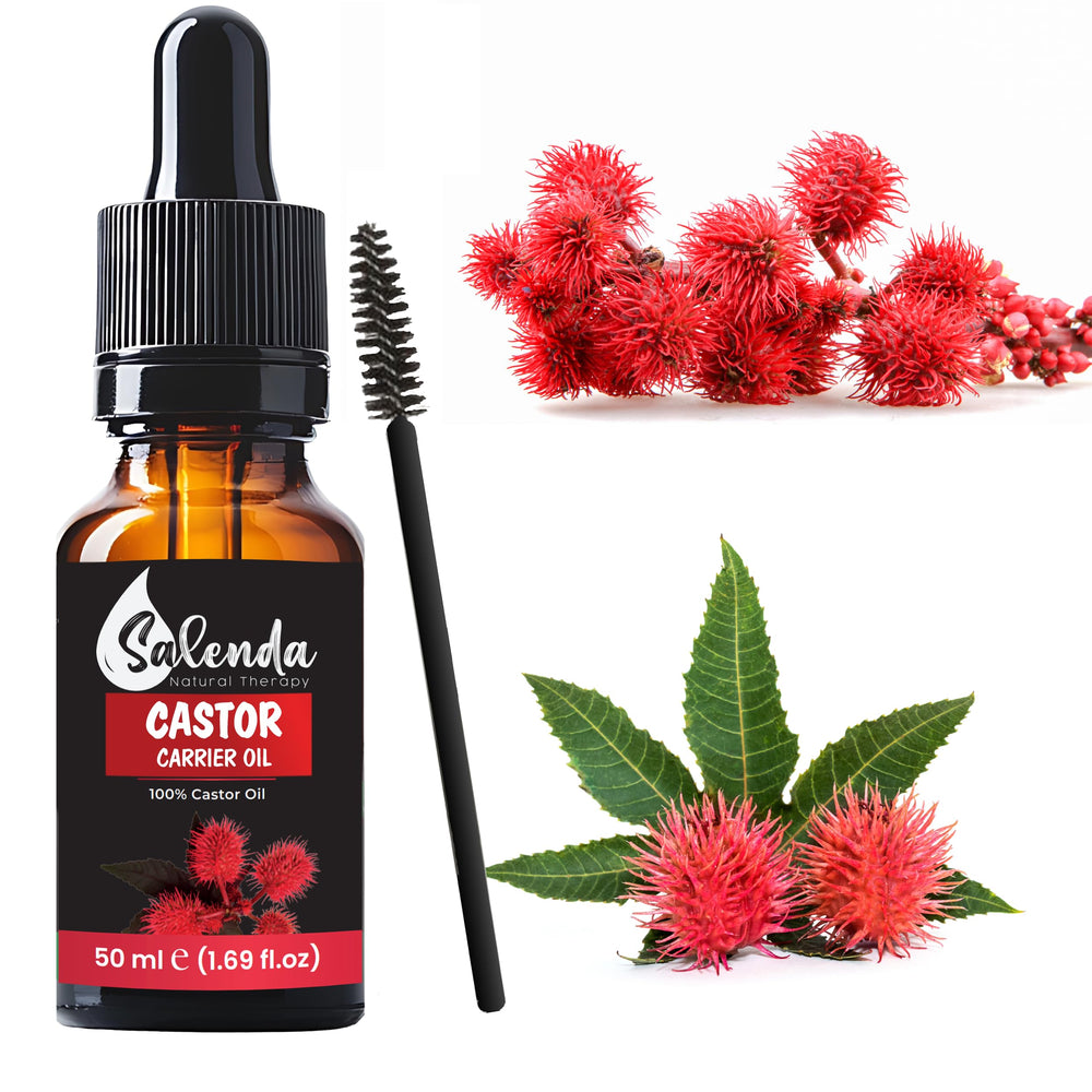 Bottle of Salenda Castor Oil for hair growth (50ml)