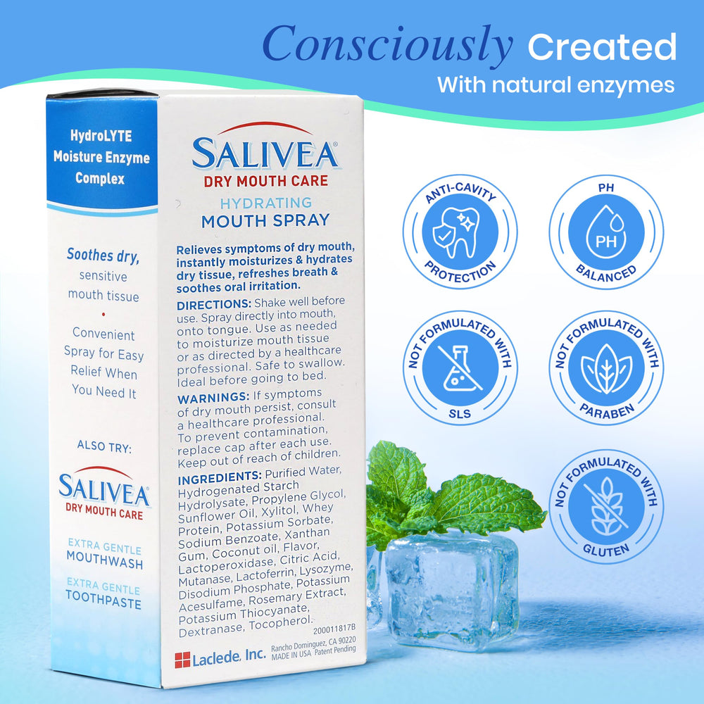 SALIVEA Extra Gentle Toothpaste with natural salivary enzymes