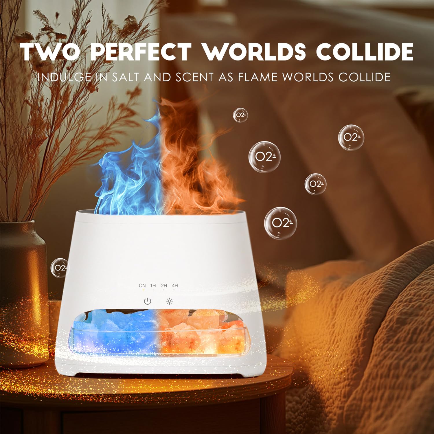 7-color ambient light on SALKING diffuser
