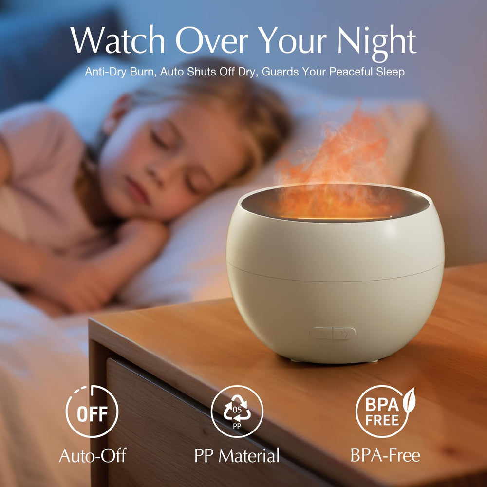 Ultrasonic diffuser operating quietly with minimal noise